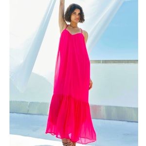 Zara “Voluminous Braided Strap Dress” Size XL Like New